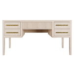 Большой Рабочий стол Primo с 5 выдвижными ящиками Светлый дуб варинант исполнения - 7 | Loft Concept в Грозном