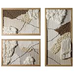 Панно декоративное White storm варинант исполнения - 1 | Loft Concept в Грозном