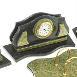 Настольный письменный набор из змеевика из 7-ми элементов Successful Leader варинант исполнения - 6 | Loft Concept в Грозном