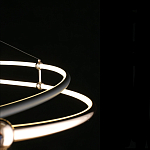 Люстра подвесная светодиодная Dаiana круглая варинант исполнения - 4 | Loft Concept в Грозном