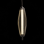 Люстра круглая каскадня с 5-ю плафонами из металлической сетки Mesh Lampshade Lighting варинант исполнения - 5 | Loft Concept в Грозном