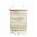 Панно из шерсти и хлопка с узором Beige Calista Serene варинант исполнения - 2 | Loft Concept в Грозном