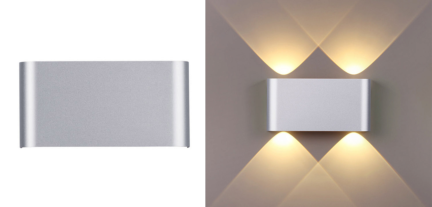 Бра Obverse Silver Rectangle A Wall lamp Бра Obverse Silver Rectangle A Wall lamp - Loft-Concept в Грозном