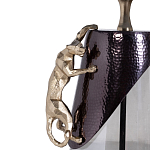 Настольная лампа с декором в виде ягуара Golden Jaguar варинант исполнения - 1 | Loft Concept в Грозном