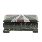 Шкатулка для денег с мозаикой из натуральных камней Stone Casket варинант исполнения - 2 | Loft Concept в Грозном