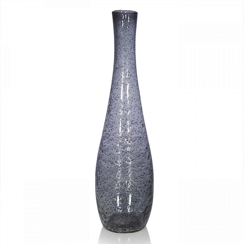Ваза Glass Lava Tall Серый (Gray) Ваза Glass Lava Tall Серый (Gray) в Грозном | Loft Concept