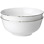 Обеденный сервиз белый из фарфора на 6 персон 23 предмета Garden Whisper Porcelain Set  варинант исполнения - 3 | Loft Concept в Грозном