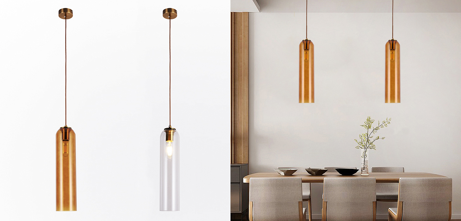 Подвесной светильник Float Pendant Drunken Amber Подвесной светильник Float Pendant Drunken Amber - Loft-Concept в Грозном