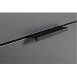 Комод цвета графит с 3-мя ящиками Strict Lines  варинант исполнения - 4 | Loft Concept в Грозном