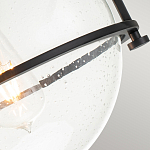 Потолочный светильник с прозрачным стеклянным шаром с эффектом пузырьков Hinkley варинант исполнения - 6 | Loft Concept в Грозном