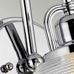 Бра с прозрачным рифленым плафоном в форме колокола Quoizel варинант исполнения - 3 | Loft Concept в Грозном