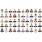 The Lives of 50 Fashion Legends варинант исполнения - 3 | Loft Concept в Грозном