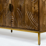 Широкая тумба с фактурным фасадом Termite варинант исполнения - 4 | Loft Concept в Грозном