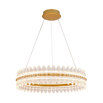 Люстра круглая с декоративными элементами в виде лепестков Round Light Flashing варинант исполнения - 3 | Loft Concept в Грозном