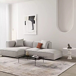 Дизайнерский журнальный стол белый в форме геометрических фигур Cydogic варинант исполнения - 2 | Loft Concept в Грозном