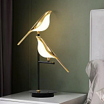 Настольная лампа с 2-мя плафонами в виде птичек Flight of Light варинант исполнения - 1 | Loft Concept в Грозном