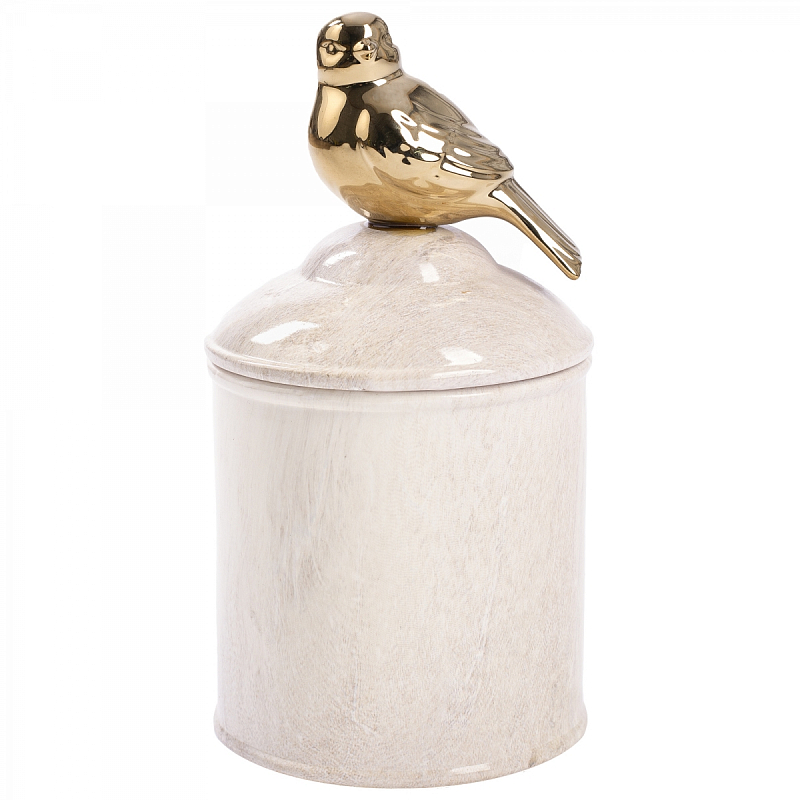 Ваза c крышкой Marble Bird Ваза c крышкой Marble Bird в Грозном | Loft Concept