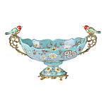 Чаша фарфоровая с птичками Bird of Paradise Bowl варинант исполнения - 1 | Loft Concept в Грозном