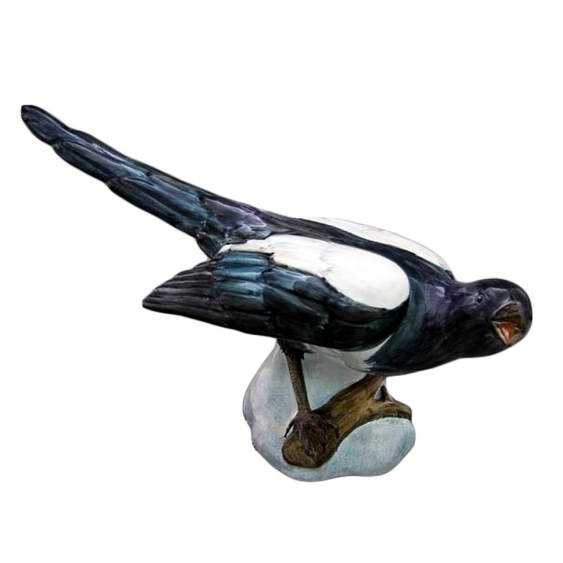 Статуэтка Magpie Черно-белый Статуэтка Magpie Черно-белый в Грозном | Loft Concept