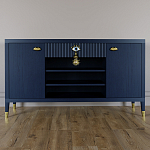 Комод-буфет Elsa Dreams Blue с открытыми полками   варинант исполнения - 5 | Loft Concept в Грозном