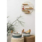 Корзина для хранения с ручками Interlacement Green  варинант исполнения - 5 | Loft Concept в Грозном