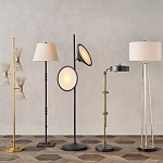 Торшер с абажурами из тонких металлических палочек Wild Thorns варинант исполнения - 3 | Loft Concept в Грозном