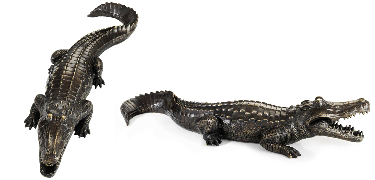 Статуэтка Eichholtz Crocodile Статуэтка Eichholtz Crocodile - Loft-Concept в Грозном