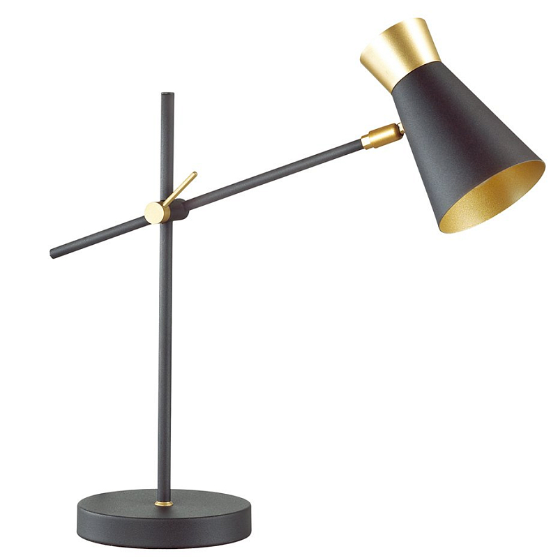 Настольная лампа Gold Secret Table Lamp Черный Золотой Настольная лампа Gold Secret Table Lamp Черный Золотой в Грозном | Loft Concept