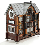 Декоративная антикварная клетка Wise Raven варинант исполнения - 2 | Loft Concept в Грозном