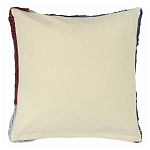 Чехол на подушку с рисунком серо-синего цвета Elan Textured варинант исполнения - 2 | Loft Concept в Грозном