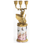 Фарфоровый подсвечник Лебедь с ангелом Asse варинант исполнения - 5 | Loft Concept в Грозном