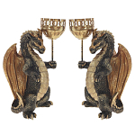Подсвечник в виде дракона Dragon candlestick L or R варинант исполнения - 1 | Loft Concept в Грозном
