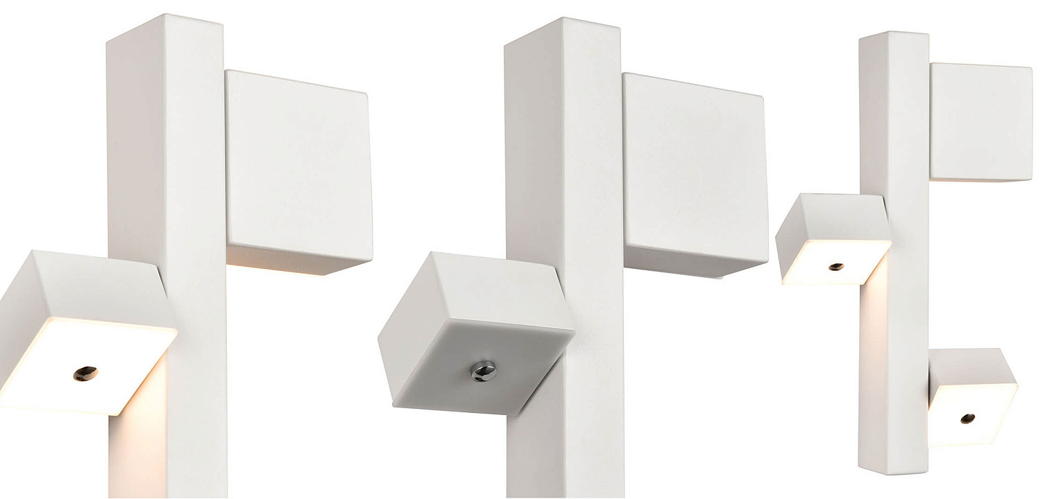 Бра Pohon White Squares Wall Lamp Бра Pohon White Squares Wall Lamp - Loft-Concept в Грозном