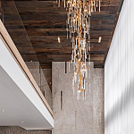 Люстра большая с прозрачными подвесками в форме капель Droplet Chandelier варинант исполнения - 2 | Loft Concept в Грозном