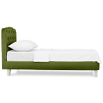 Кровать с мягким изголовьем Luna Palmer Bed варинант исполнения - 4 | Loft Concept в Грозном