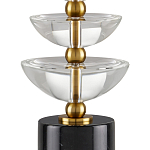 Настольная лампа с чашеобразными дисками на корпусе Glowing Waterfall варинант исполнения - 1 | Loft Concept в Грозном