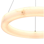 Люстра круглая с цельным каменным корпусом Unbreakable Stone варинант исполнения - 7 | Loft Concept в Грозном