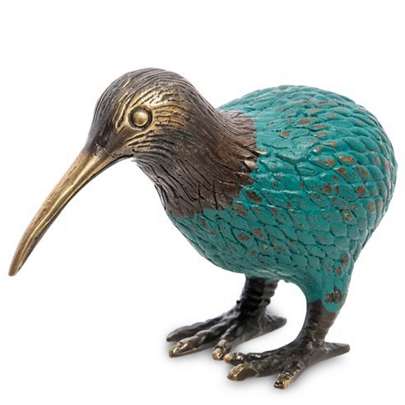 Статуэтка из бронзы в виде птицы Animals Bronze Бронзовый Зеленый в Грозном | Loft Concept 