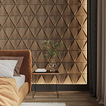 Гипсовая 3D панель с принтографией PM-50 варинант исполнения - 6 | Loft Concept в Грозном