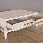 Кофейный стол Primo с двумя ящиками Светлый дуб варинант исполнения - 7 | Loft Concept в Грозном