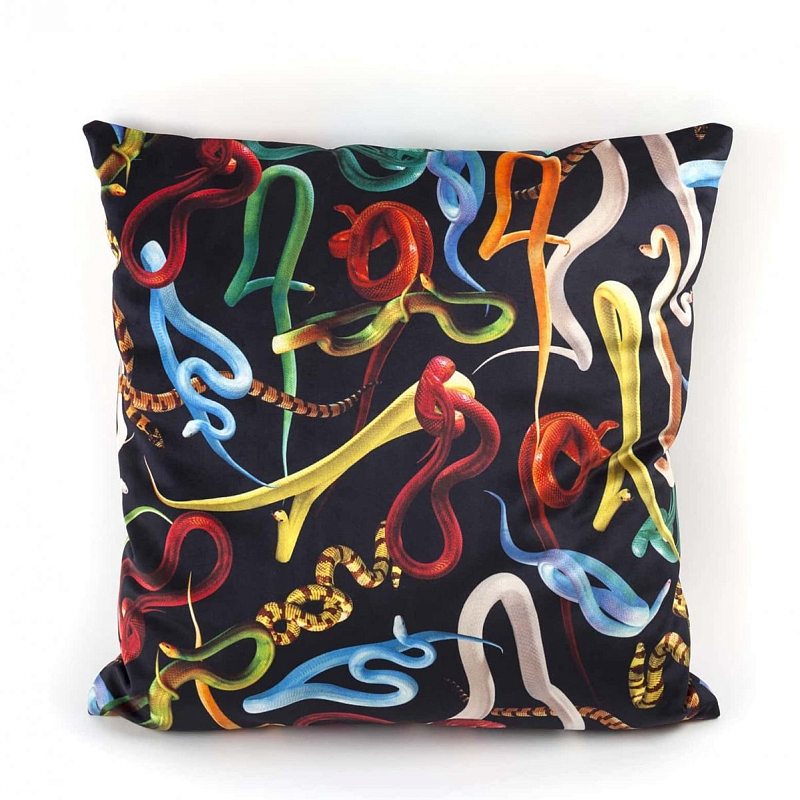 Подушка Seletti Cushion Snakes Toiletpaper Мульти Подушка Seletti Cushion Snakes Toiletpaper Мульти в Грозном | Loft Concept