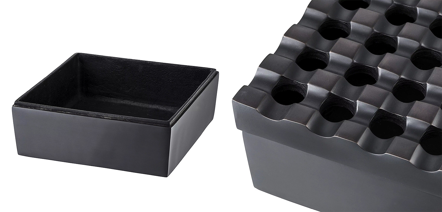 Пепельница Eichholtz Ashtray Deluxe Bronze - Loft-Concept в Грозном