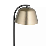 Торшер на изогнутом основании в сочетании черного и золотистого цвета Stable Base варинант исполнения - 2 | Loft Concept в Грозном