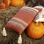 Подушка декоративная с вышивкой и кисточками Ethnic mix варинант исполнения - 5 | Loft Concept в Грозном