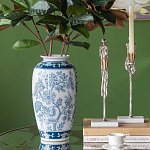 Ваза с синим цветочным орнаментом Blue & White Ornament  варинант исполнения - 5 | Loft Concept в Грозном
