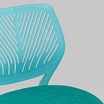 Яркий компьютерный стул Tropica Turquoise варинант исполнения - 7 | Loft Concept в Грозном