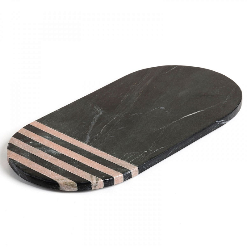 Разделочная доска Pink on Black Черный Розовый (Rose) Разделочная доска Pink on Black Черный Розовый (Rose) в Грозном | Loft Concept