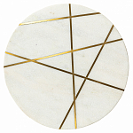 Кофейный столик с мраморной столешницей Sleeve варинант исполнения - 4 | Loft Concept в Грозном