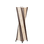 Торшер из перламутра на металлическом каркасе Indonesian Wave варинант исполнения - 3 | Loft Concept в Грозном