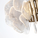Люстра с декором в виде крупных рельефных лепестков 80 см Ethereal Bloom варинант исполнения - 6 | Loft Concept в Грозном